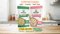 NUTZO Roasted Makhana Starter | Mint + Himalayan Salt | 55g (Pack of 2)