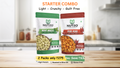 NUTZO Roasted Makhana Starter | Mint + Peri Peri | 55g (Pack of 2)